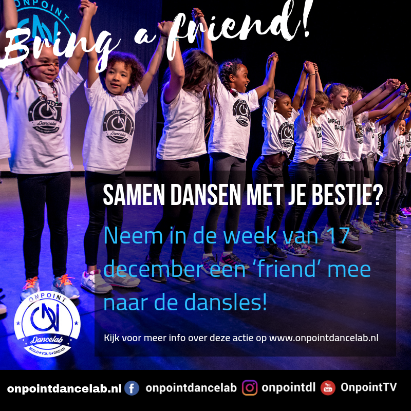 Bring a Friend actie