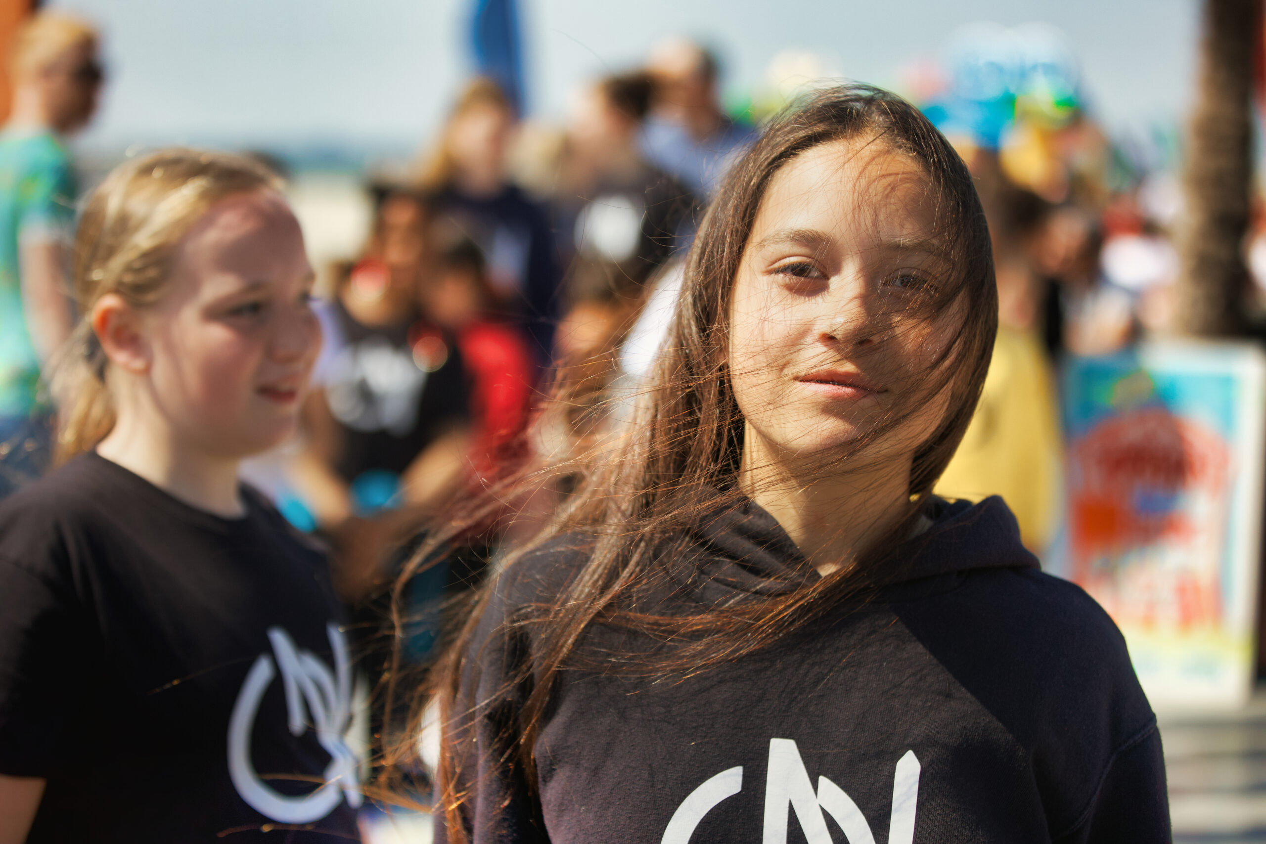 Shots van optreden bij opening Strand IJburg