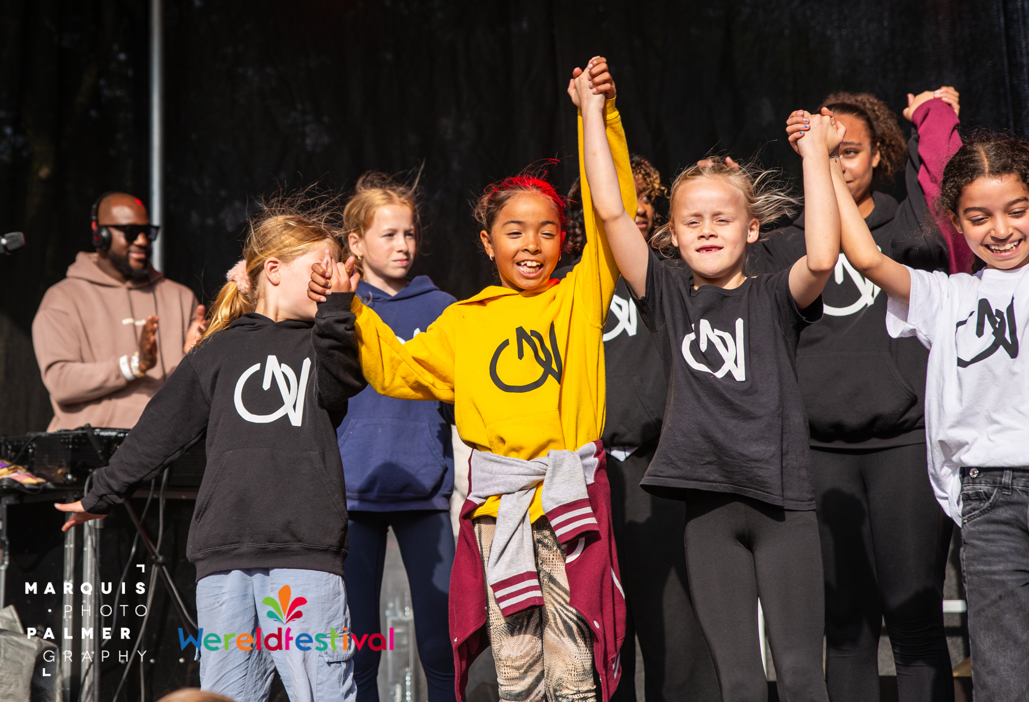 Optreden OnPoint kids bij Wereldfestival 2024